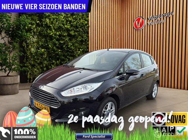 Ford Fiesta - 1.0 EcoBoost Titanium|101PK|5Drs|Boekjes|Nap