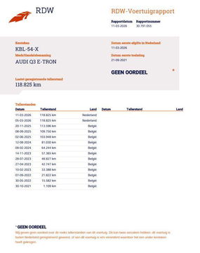 Audi Q3 45 TFSI e edition AUTOMAAT / PLUG IN HYBRID / STOELVERWARMING / LEER / VIRTUAL COCKPIT / CRUISE CONTROLE / DEALER ONDERHOUDEN