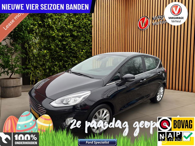 Ford Fiesta - 1.0 EcoBoost Titanium|101PK|5Drs|Boekjes|Nap