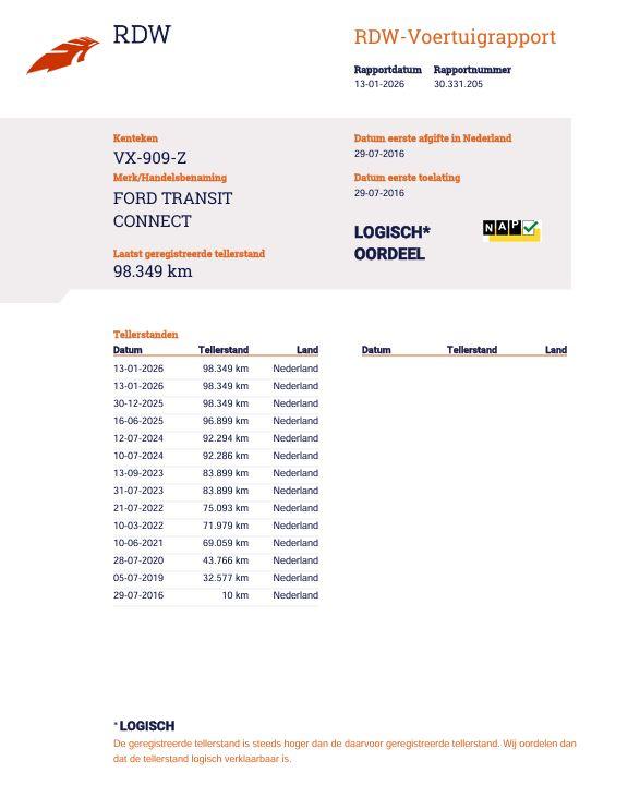 Ford Transit Connect 1.5 TDCI L2 Trend HP AUTOMAAT / NAVI / CAMERA / EURO 6 / LANG