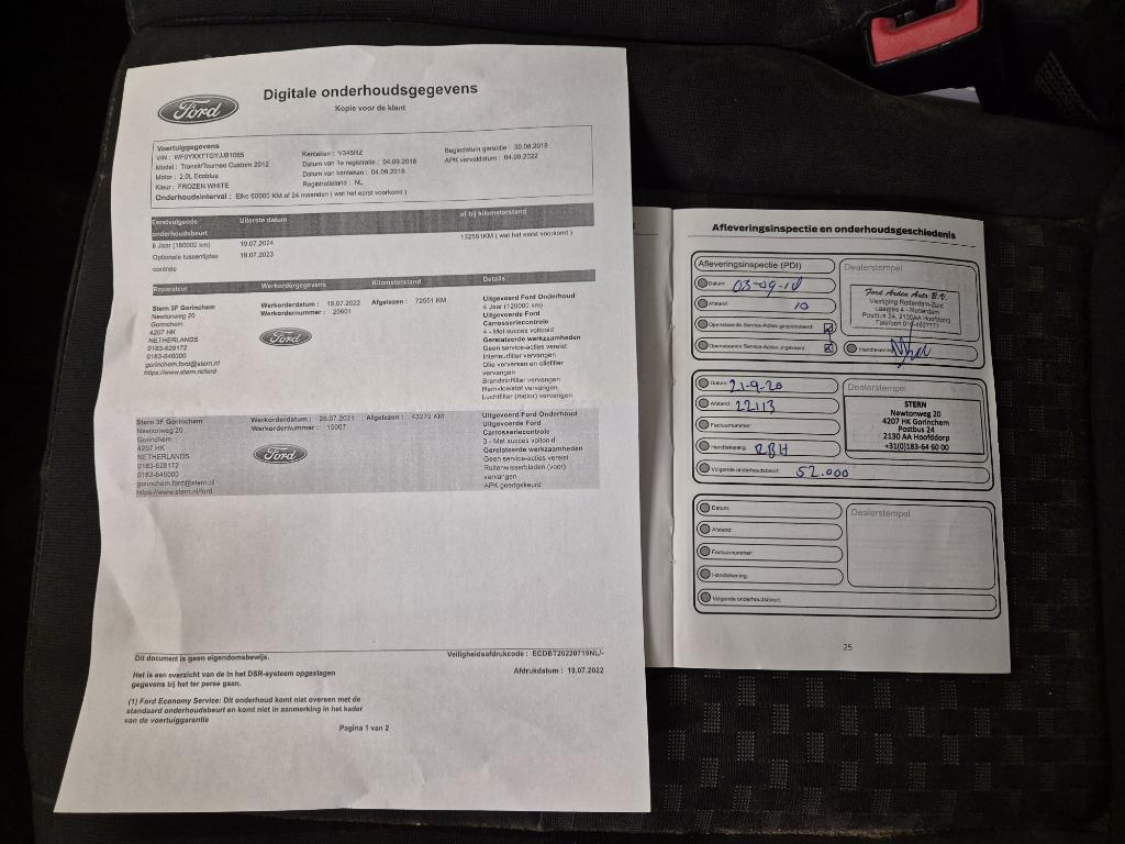 Ford Transit Custom 320 2.0 TDCI L2H2 Trend AIRCO / CRUISE CONTROLE / VERHOOGD / N.A.P / EURO 6