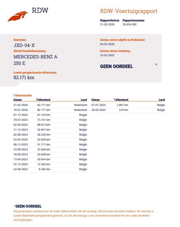 Mercedes-Benz A-Klasse 250 e Business Line PANORAMA DAK / WIDESCREEN / 360 CAMERA / CARPLAY