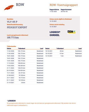 Peugeot Expert 2.0 BlueHDI 180 Long Premium DC DUBBEL CABINE / NAVI / CRUISE CONTROLE / DUBBELE SCHUIFDEUR / TREKHAAK