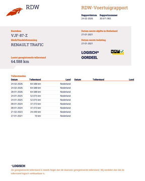 Renault Trafic 2.0 dCi 145 T27 L1H1 Comfort AUTOMAAT / IMPERIAL / NAVI / KASTEN INRICHTING / TREKHAAK