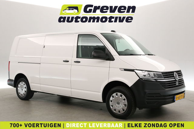 Volkswagen Transporter - 2.0 TDI L2H1 | Airco | Cruise | Carplay | 3 Zits | Trekhaak | Parkeersens. | Stoelverw.