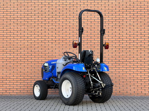 New Holland Boomer 25 | Aftak as voor + achter | Hefinrichting | 4WD | Differentieel slot | Cruise control | 58 uur | nieuw staat | trekhaak |