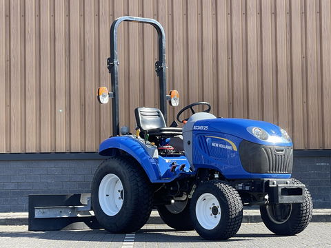 New Holland Boomer 25 | Aftak as voor + achter | Hefinrichting | 4WD | Differentieel slot | Cruise control | 58 uur | nieuw staat | trekhaak |