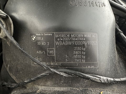 BMW 3 Serie Cabrio 330Cd #motor rookt overmatig#*LEATHER | XENON | MEMORY-PACK | SPORT-SEATS | ECC | CRUISE | 17''ALU | TOWBAR*