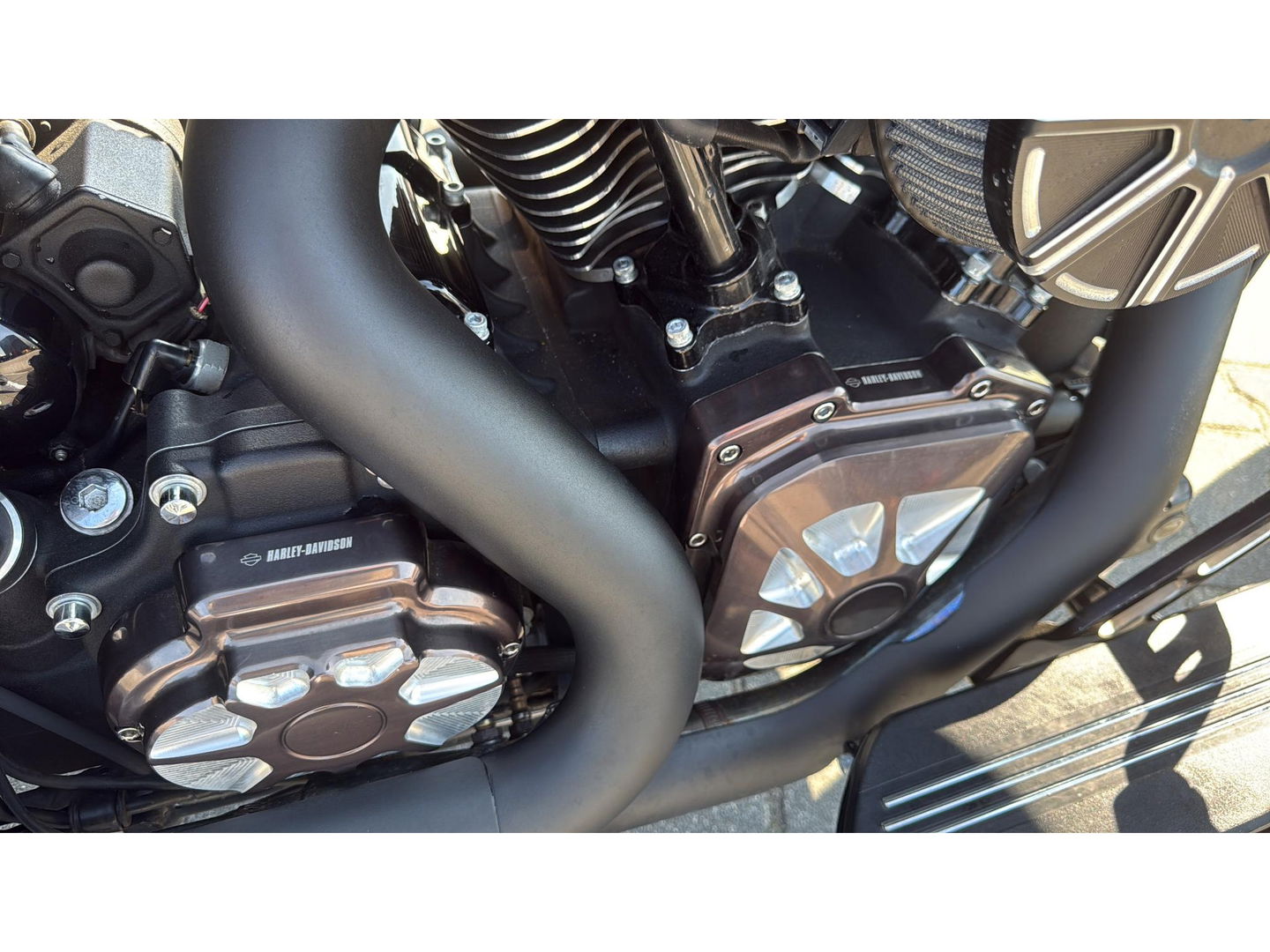 Harley Davidson 103 FLHXS Street Glide Special Streetglide Mat Groen Blackout