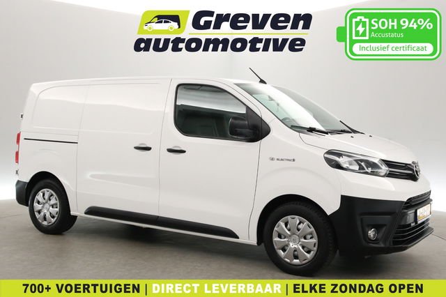 Toyota ProAce - Electric Worker Standard Range L2H1 50 kWh | SOH 94% | Snelladen | Airco | Cruise | 3-Zits | Carplay | Navigatie