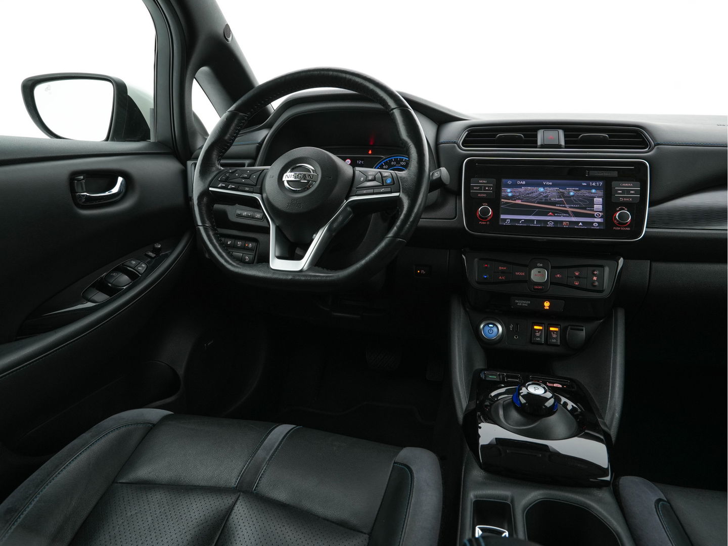 Nissan Leaf Tekna 40 kWh *LUXURY-LEATHER | FULL-LED | KEYLESS | NAVI-FULLMAP | BLIND-SPOT | BOSE-SOUND | DAB+ | HEATED-COMFORTSEATS | DIGI-COCKPIT | PRIVACY-GLASS | TOPVIEW-CAMERA | 17"ALU*