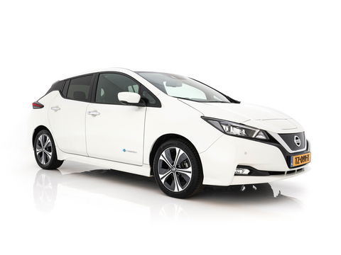 Nissan Leaf Tekna 40 kWh *LUXURY-LEATHER | FULL-LED | KEYLESS | NAVI-FULLMAP | BLIND-SPOT | BOSE-SOUND | DAB+ | HEATED-COMFORTSEATS | DIGI-COCKPIT | PRIVACY-GLASS | TOPVIEW-CAMERA | 17"ALU*