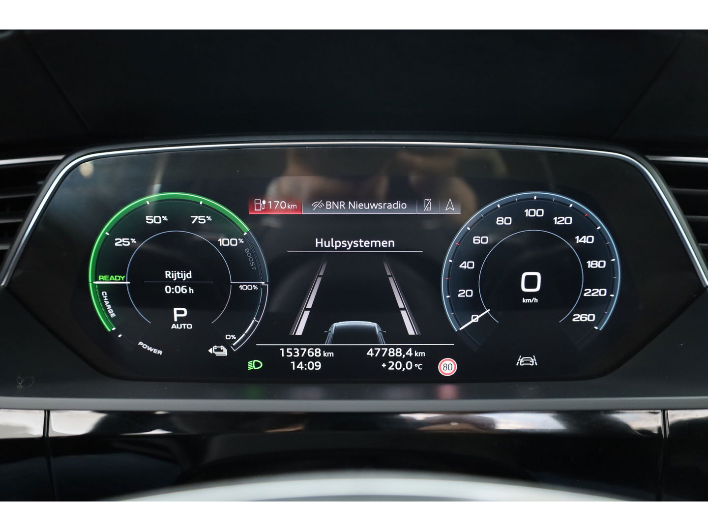 Audi e-tron e-tron 55 quattro advanced Pro Line Plus 95 kWh | SOH 91.3%  Pano | Luchtvering | HUD | Memory | Massage | 360cam | Keyless | Stoelvent. | Soft Close