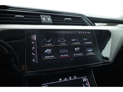 Audi e-tron e-tron 55 quattro advanced Pro Line Plus 95 kWh | SOH 91.3%  Pano | Luchtvering | HUD | Memory | Massage | 360cam | Keyless | Stoelvent. | Soft Close