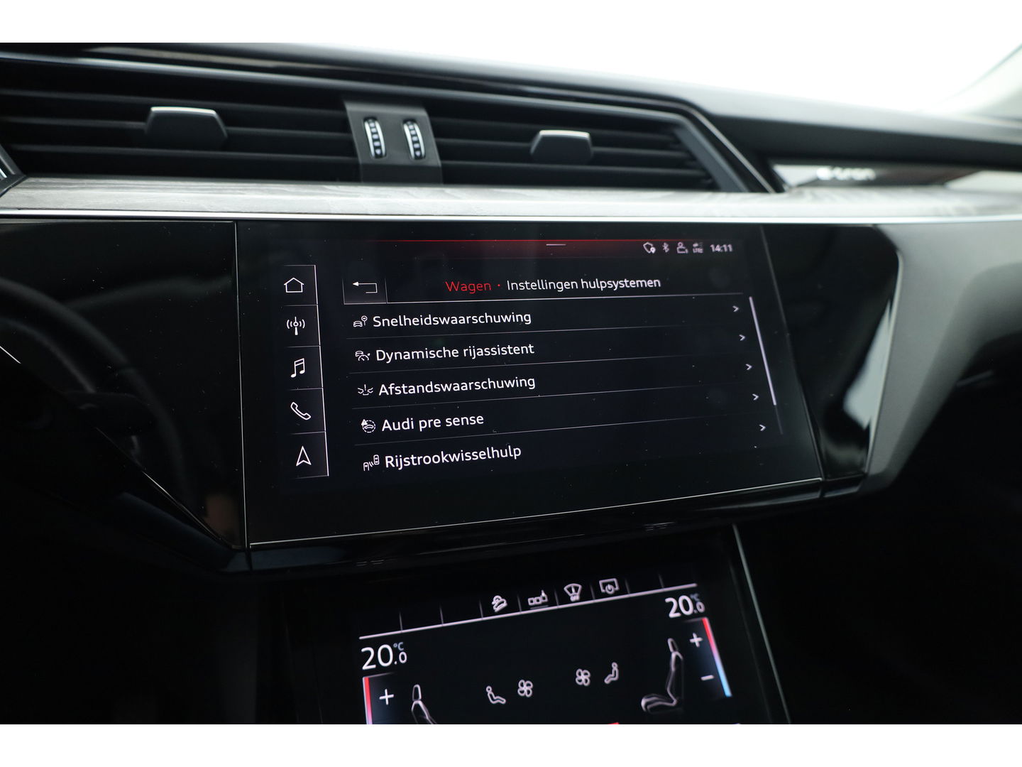 Audi e-tron e-tron 55 quattro advanced Pro Line Plus 95 kWh | SOH 91.3%  Pano | Luchtvering | HUD | Memory | Massage | 360cam | Keyless | Stoelvent. | Soft Close