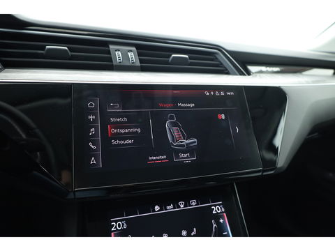 Audi e-tron e-tron 55 quattro advanced Pro Line Plus 95 kWh | SOH 91.3%  Pano | Luchtvering | HUD | Memory | Massage | 360cam | Keyless | Stoelvent. | Soft Close