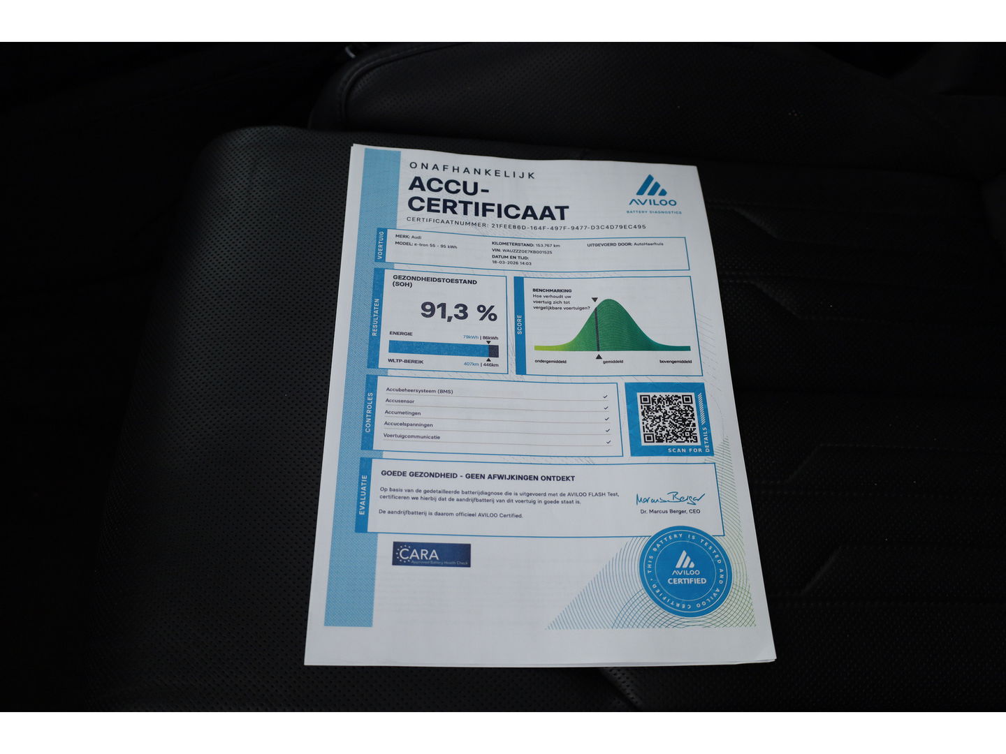 Audi e-tron e-tron 55 quattro advanced Pro Line Plus 95 kWh | SOH 91.3%  Pano | Luchtvering | HUD | Memory | Massage | 360cam | Keyless | Stoelvent. | Soft Close