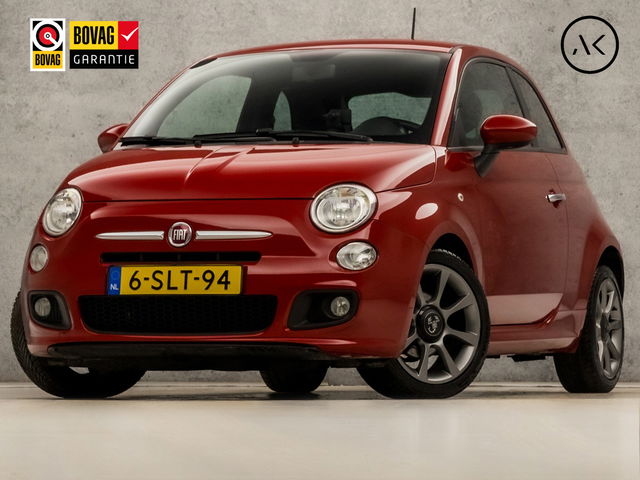 Fiat 500 - 0.9 TwinAir 500S (AIRCO, LEDER, ZWART HEMEL, SPORTSTOELEN, GETINT GLAS, LM VELGEN, NIEUWSTAAT)