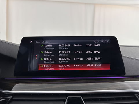 BMW 5 Serie 530e iPerformance High Executive (Plug-in) *PANO | LEATHER | FULL-LED | TOP-VIEW | HARMAN/KARDON | BLINDSPOT | MEMORY-PACK | HEATED-COMFORTSEATS | DIGI-COCKPIT | AMBIENT-LIGHT | NAVI-FULLMAP | 20''ALU*