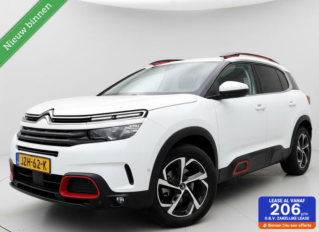 Citroën C5 Aircross - 1.2 Airco Carplay Cruise Led Camera 2019 Pdc Vol Opties Eerste Eigenaar Hoge Instap Perfecte Staat Facelift Model