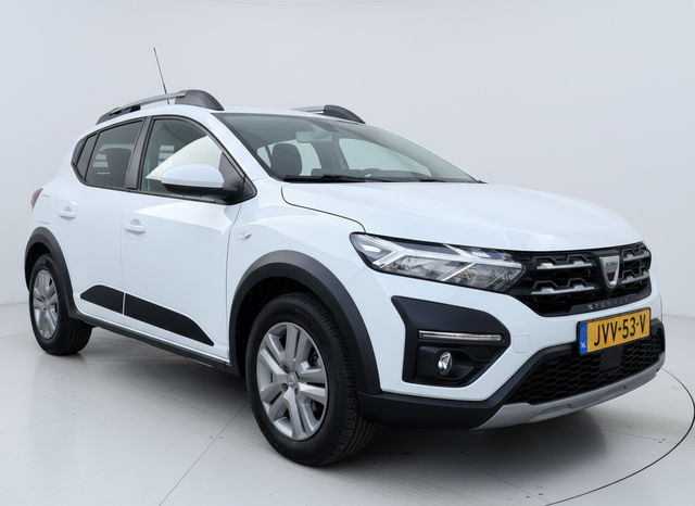 Dacia Sandero Stepway - 1.0 TCe 90 Airco Cruise Carplay Led 22 Vol Opties Camera Pdc Hoge Instap Eerste eigenaar 61877 KM Gereden