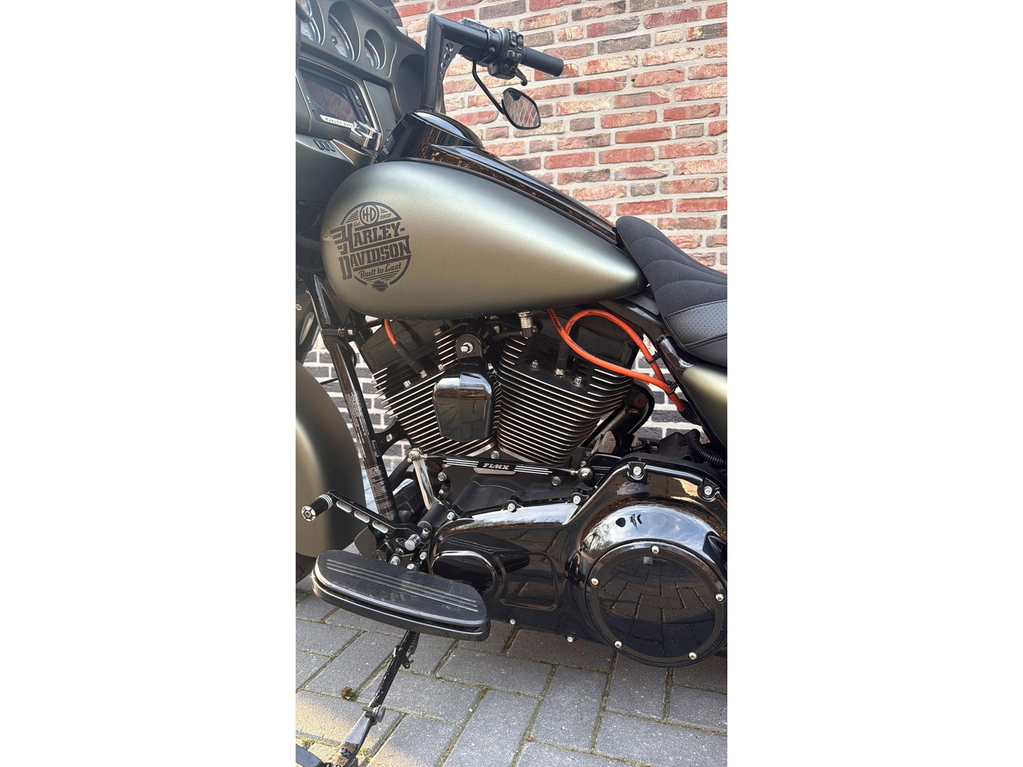 Harley Davidson 103 FLHXS Street Glide Special Streetglide Mat Groen Blackout