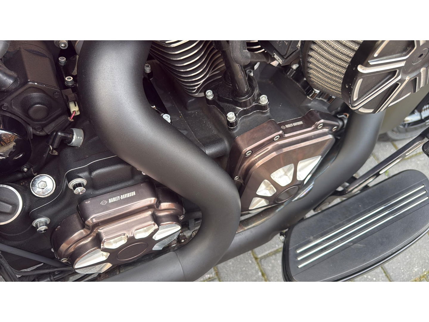 Harley Davidson 103 FLHXS Street Glide Special Streetglide Mat Groen Blackout