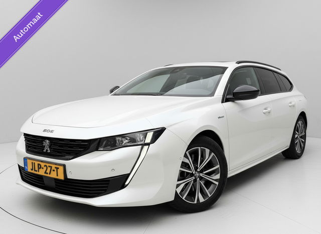 Peugeot 508 - SW 1.6 Autom HYbrid Cruise Carplay Led Camera 22 Eerste Eigenaar Vol Opties 47893 KM Gereden Facelift Model