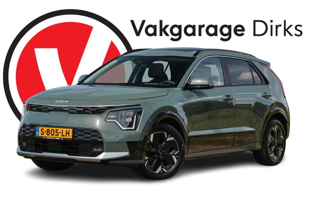 Kia Niro EV - DynamicPlusLine 64.8 kWh ✅ Leder ✅ Stoelverwarming ✅ Schuifdak