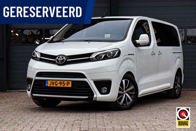 Toyota ProAce - Electric Verso 75 kWh /LED/PANODAK/LEDER/ELEK. SCHUIFDEUR (2X)/CARPLAY/KEYLESS/HUD!