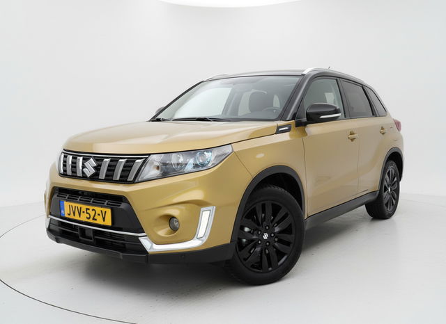 Suzuki Vitara - 1.0 Boosterjet glx Vol Opties Airco Carplay 19 Eerste Eigenaar Led Pdc Leer Panodak Led Xexon Cruise Camera Uniek 49812 KM Gereden Nieuwe Apk