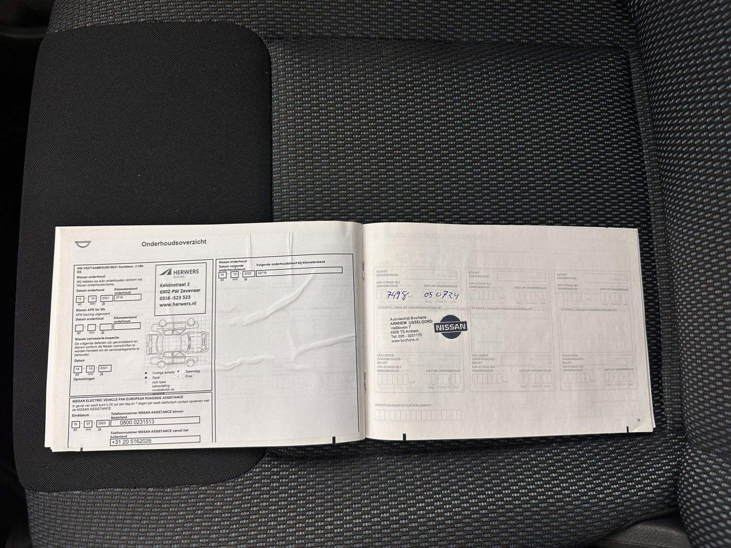 Nissan e-NV200 Evalia 40 kWh Connect Edition [ 7-Pers. ] {SOH-95%} (INCL.BTW) *NAVI-FULLMAP | CAMERA | HEATED-COMFORTSEATS | DAB | PRIVACY-GLASS | ECC | CRUISE | 15''ALU*