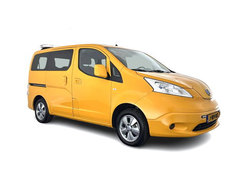 Nissan e-NV200 Evalia 40 kWh Connect Edition [ 7-Pers. ] {SOH-95%} (INCL.BTW) *NAVI-FULLMAP | CAMERA | HEATED-COMFORTSEATS | DAB | PRIVACY-GLASS | ECC | CRUISE | 15''ALU*
