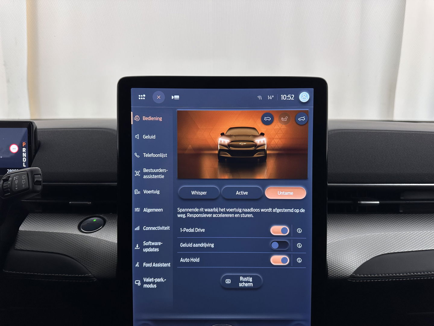 Ford Mustang Mach-E RWD 75 kWh [ 3-Fase-11kW] {SOH-89%} (INCL.BTW) *LEATHER | FULL-LED | DAB | DIGI-COCKPIT | KEYLESS | NAVI-FULLMAP | CARPLAY | HEATED-COMFORTSEATS | TOPVIEW | ADAPTIVE-CRUISE | PRIVACY-GLASS | 18'' ALU*