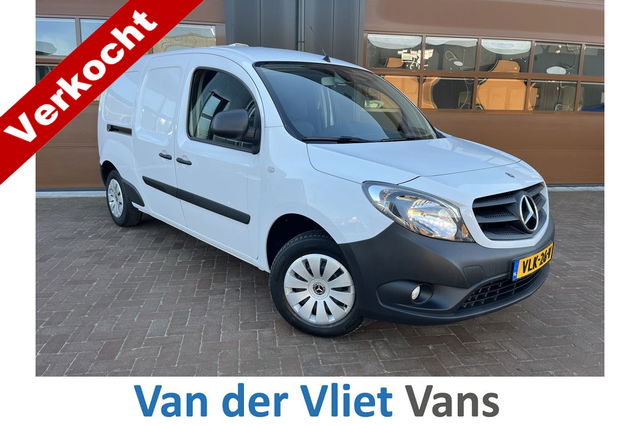Mercedes-Benz Citan - 109 CDI 90pk E6 Extra Lang BPM Vrij! Lease €240 p/m, Airco, Cruise controle, Inrichting, Schuifdeur, Mistlampen, Onderhoudshistorie aanwezig