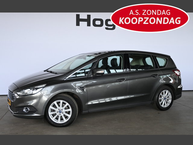 Ford S-Max - 1.5 Titanium Clima Navigatie Cruise Control Stoelverwarming Rijklaarprijs Inruil Mogelijk!