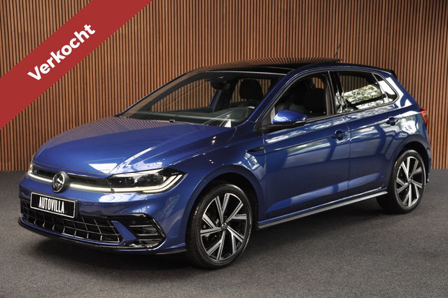 Volkswagen Polo - 1.0 TSI 3x R-Line Pano Leer Virtual Climate PDC LM velgen