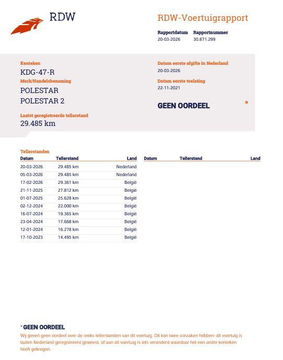 Polestar 2 Standard Range Single Motor 63kWh CAMERA / KEYLESS / NAVI