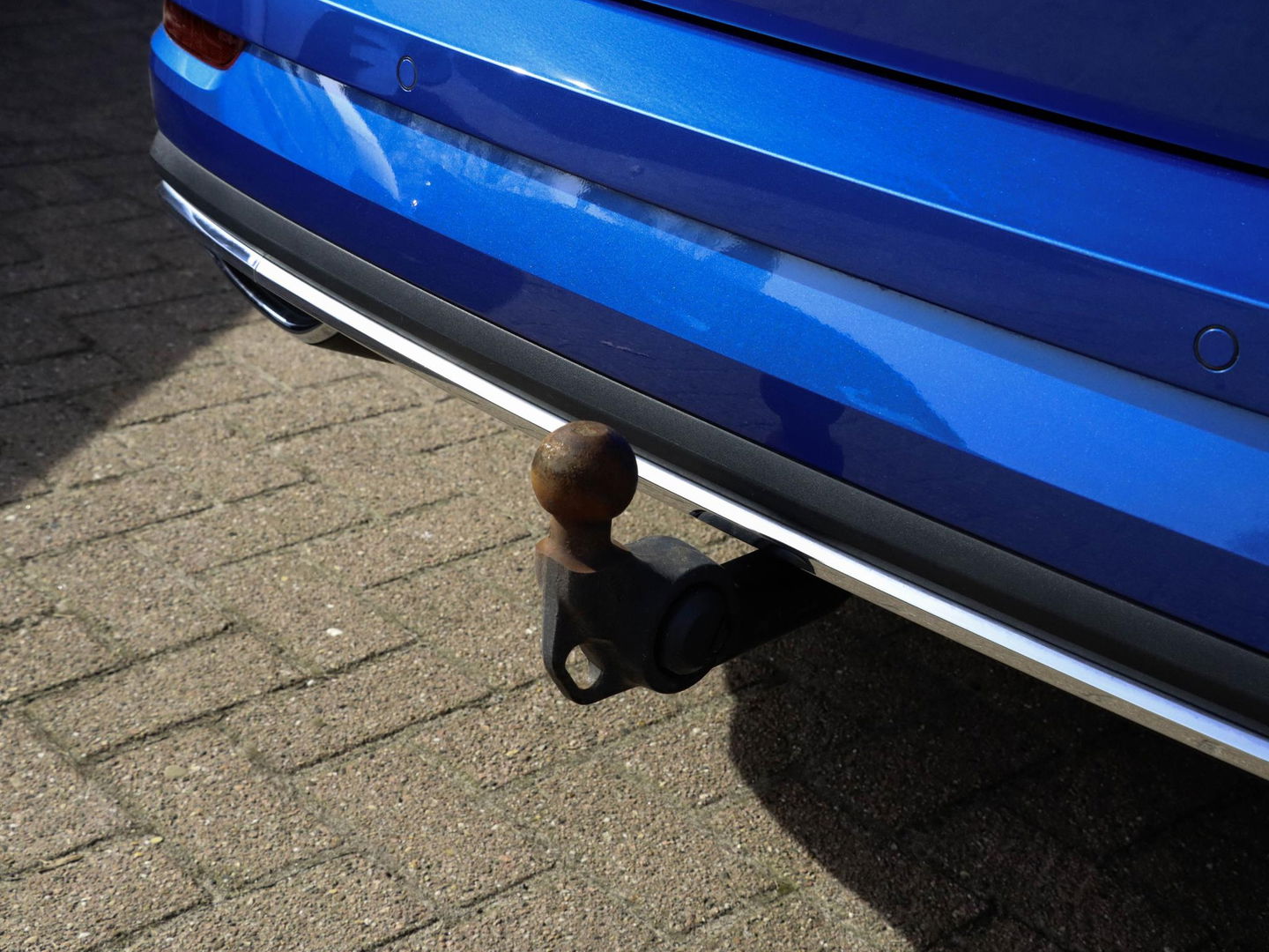 Škoda Karoq 1.5 TSI ACT Sportline DSG Pano Adapt. Cruise Trekhaak Camera Race Blue