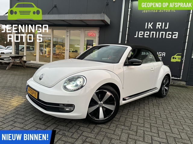 Volkswagen Beetle - Cabriolet 1.4 TSI Sport|Fender|Stoelverwarming|Navi|Leer