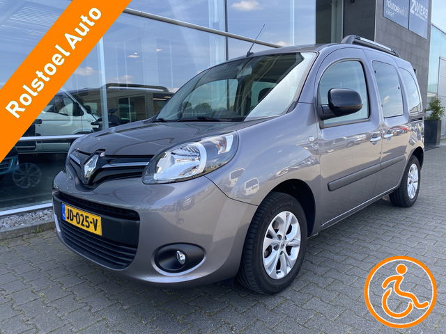 Renault Kangoo - Family 3+1 Rolstoelauto 1.2 TCe Limited Start&Stop (Nette en goed onderhouden 3+1 Rolstoelauto met bodemverlaging!)