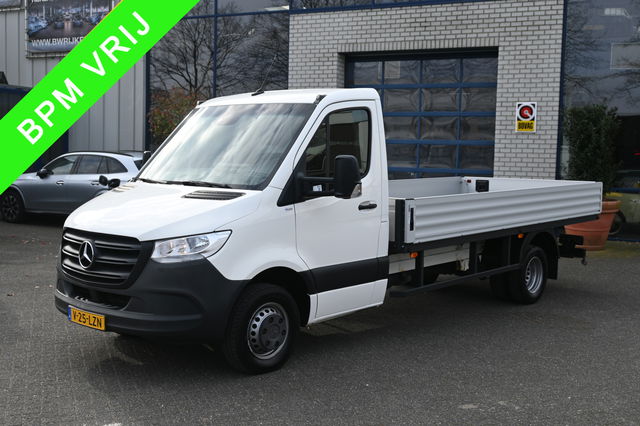 Mercedes-Benz Sprinter - 514 CDI L3 Open laadbak Airco, Geveerde stoel, MBUX met Apple Carplay / Android Auto