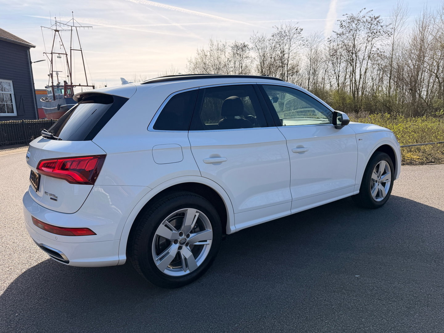 Audi Q5 55 TFSI Plug-in SOH 98% Hybride Quattro 300PK Competition S-Line Panoramadak Led-Xenon