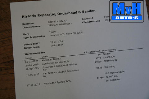 Toyota Yaris 1.5 VVT-i Active|CAMERA|ADAP.CRUISE|CARPLAY|NAP