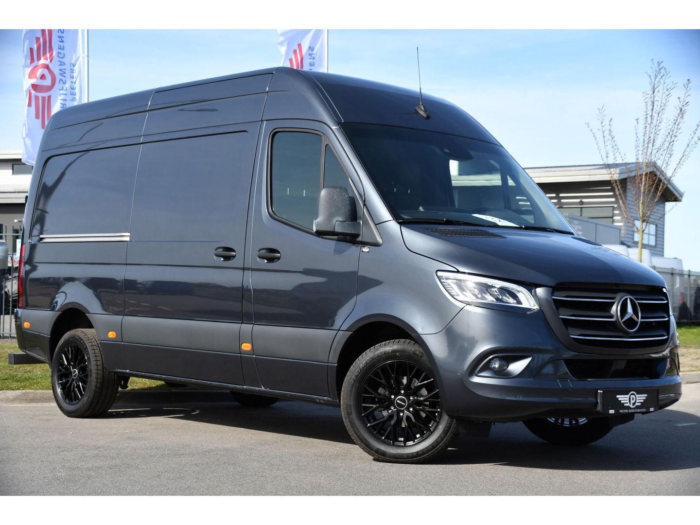 Mercedes-Benz Sprinter 316 2.2 CDI L2H2 PB Edition Adaptieve Cruise, Camera, Carplay, LED, Leder, Stoelverwarming, Clima, Mulitmedia, Uniek!
