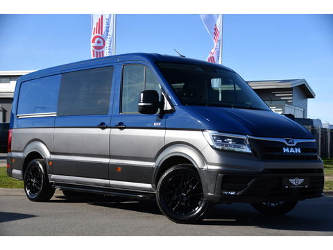 MAN TGE 3.180 35 2.0 L3H2 4x4 DC Cruise, Camera, Carplay, LED, Voorruit verwarming, Multimedia, 177pk, Automaat, Uniek!