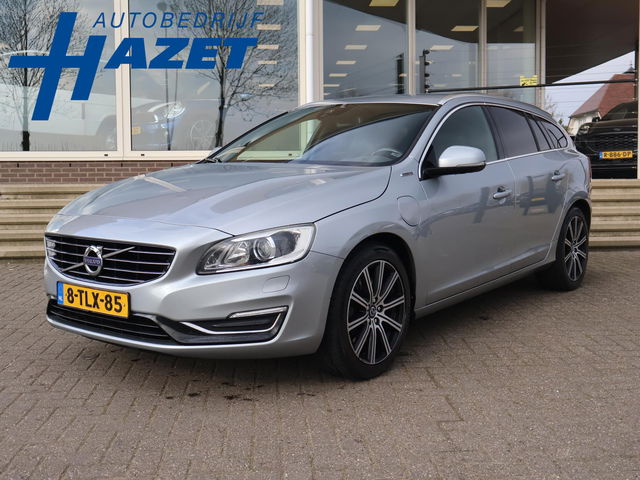 Volvo V60 - 2.4 D6 AWD 285 PK PLUG-IN HYBRID SUMMUM + TREKHAAK | MEMORY | LEDER | STOELVERW. | 18 INCH