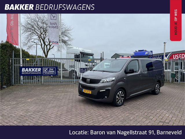 Fiat Scudo - 2.0 MultiJet 145 PK L3 Dubbel Cabine Trekhaak