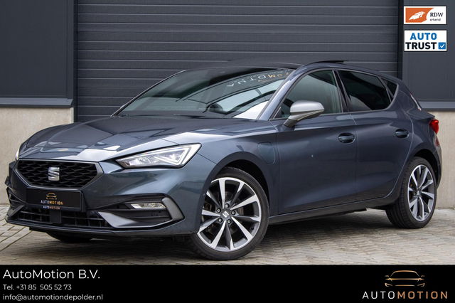 SEAT Leon - 1.4 TSI eHybrid PHEV FR Bus. Intens. PANO MEMORY CAMERA ADAPTIEF