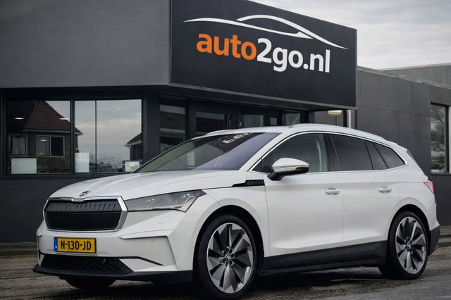 Škoda Enyaq iV - 80 FIRST EDITION HIGH PANODAK VOL-LEDER NAVI CAMERA360 APPLE-CARPLAY LED 22 INCH-LMV PDC